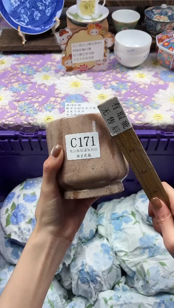 瓷片泡***泡                C171