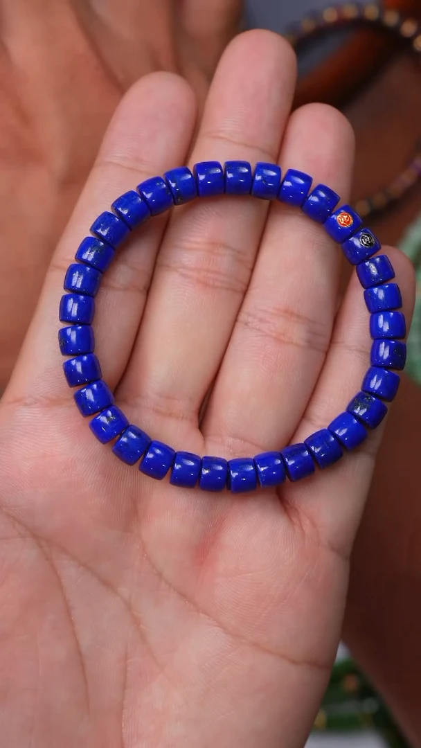 青金石未镶嵌手串青金石手串