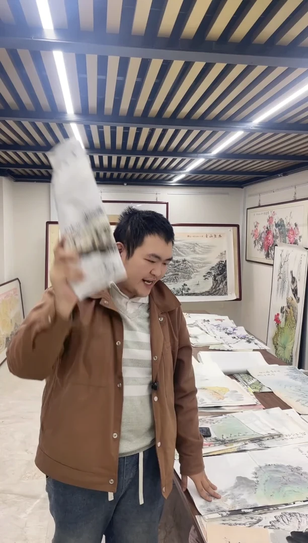国画融易专属链接-水墨条幅
