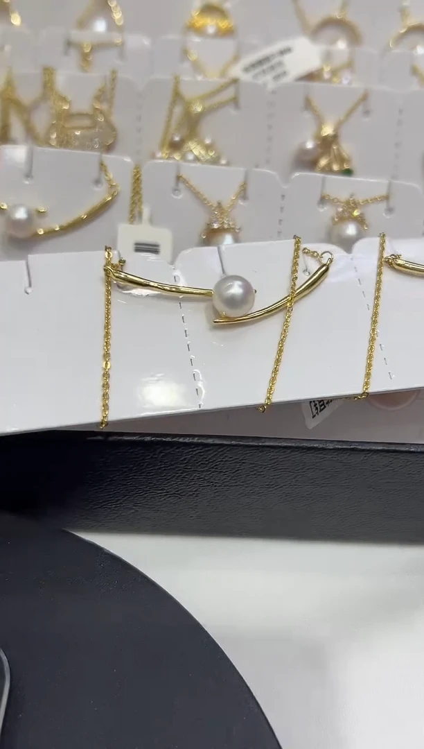 未镶嵌项链淡水珍珠定99总