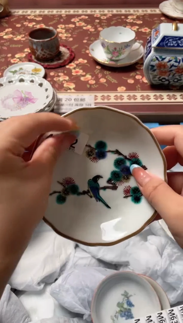 瓷片汐*朵瓷器瓷器M632