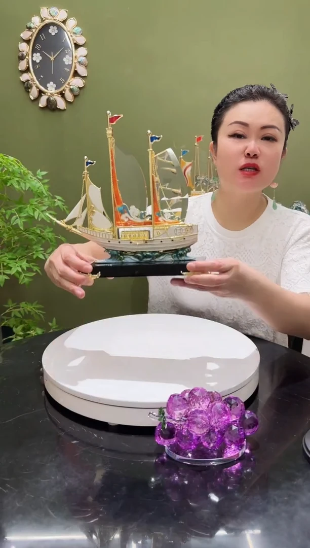 人造水晶一帆风顺