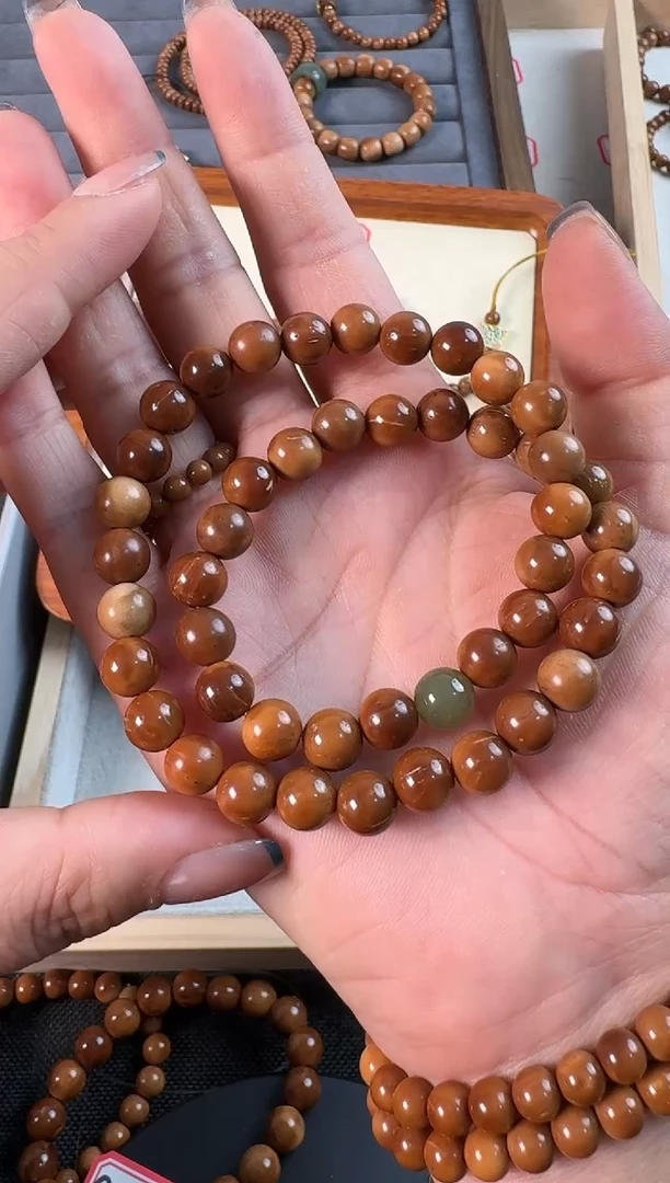 【闪购商品】库克吊坠未镶嵌库克通货和田双圈8mm