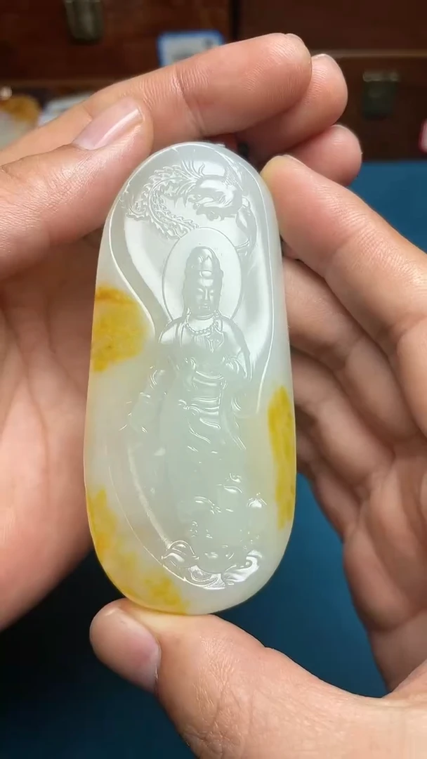 和田玉未镶嵌挂件星*和田玉