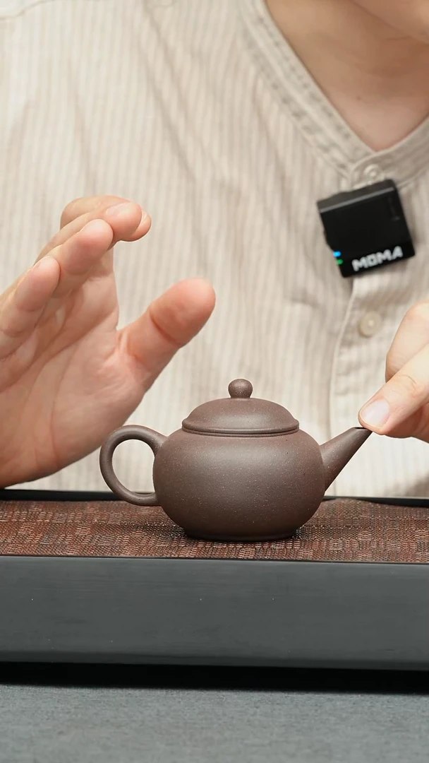 茶壶紫砂五堂 孟臣-水平