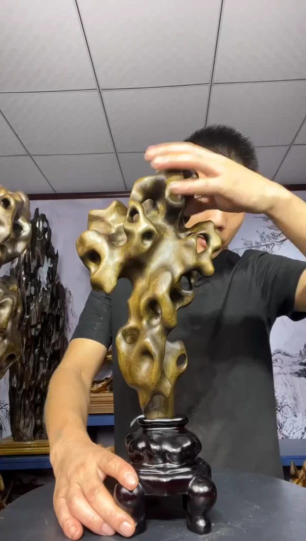 金丝楠木雕款用****9金丝楠木工艺品摆件