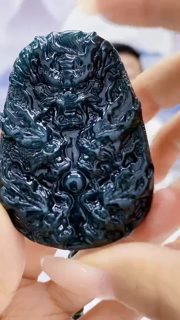 定制翡翠未镶嵌4812xx-毛货挂件33赠珠链