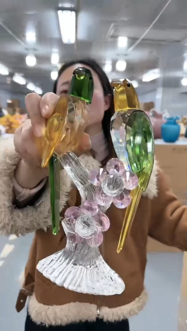 【闪购商品】无铅玻璃花间集00鸟