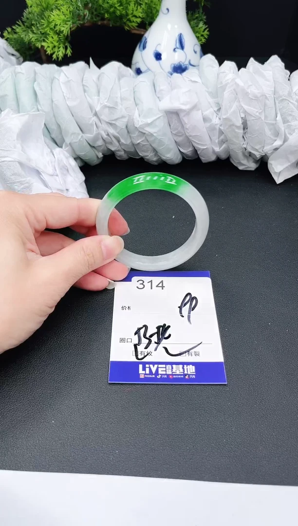 未镶嵌手镯翡翠314