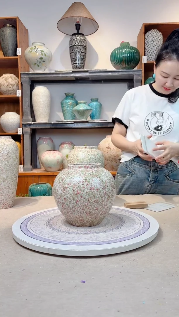瓶陶瓷花瓶  绿野仙踪 小号 正品