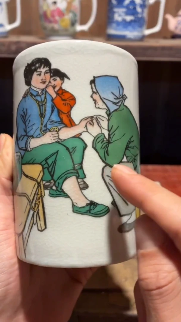 摆件瓷AB45景德镇陶瓷摆件