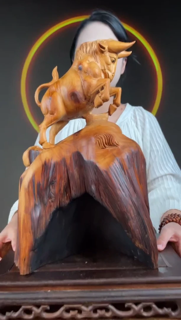 柏木（崖柏）手工摆件,先抢先得! 编号:282