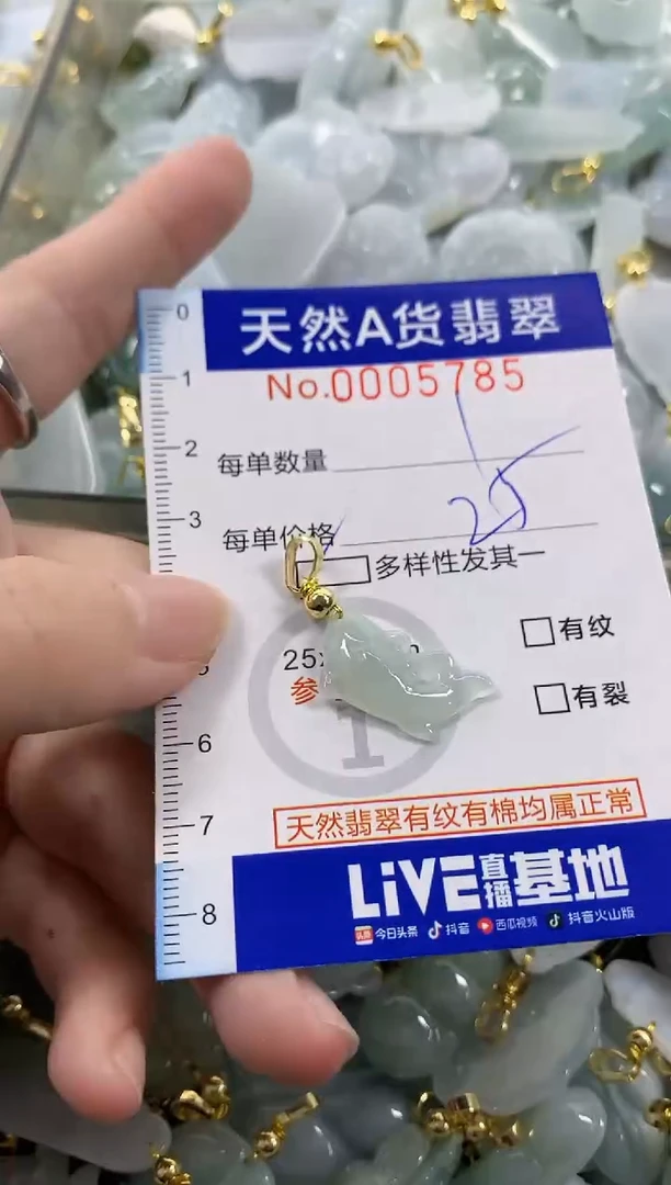 颈饰未镶嵌翡翠天然A货翡翠