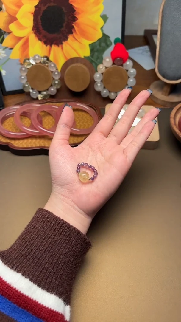 未镶嵌手串水晶1