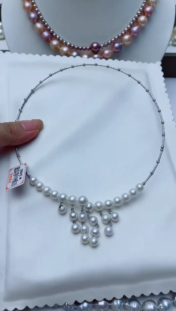 海水珍珠未镶嵌颈饰W19