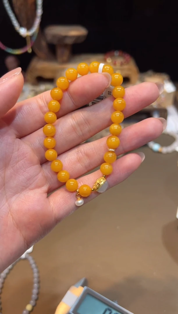 手饰琥珀未镶嵌手饰@@E6590