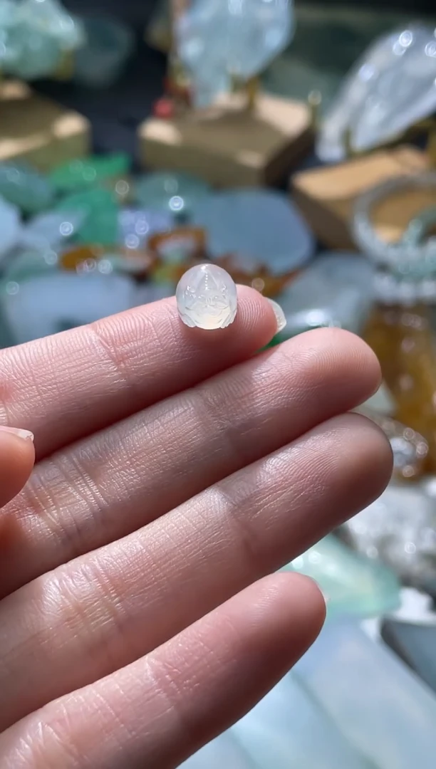 未镶嵌定制翡翠金蟾