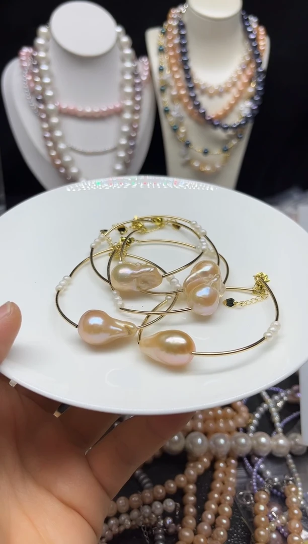 淡水珍珠手绳未镶嵌方糖