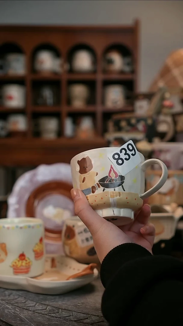 可爱川谷原创陶瓷12.18直播微瑕839