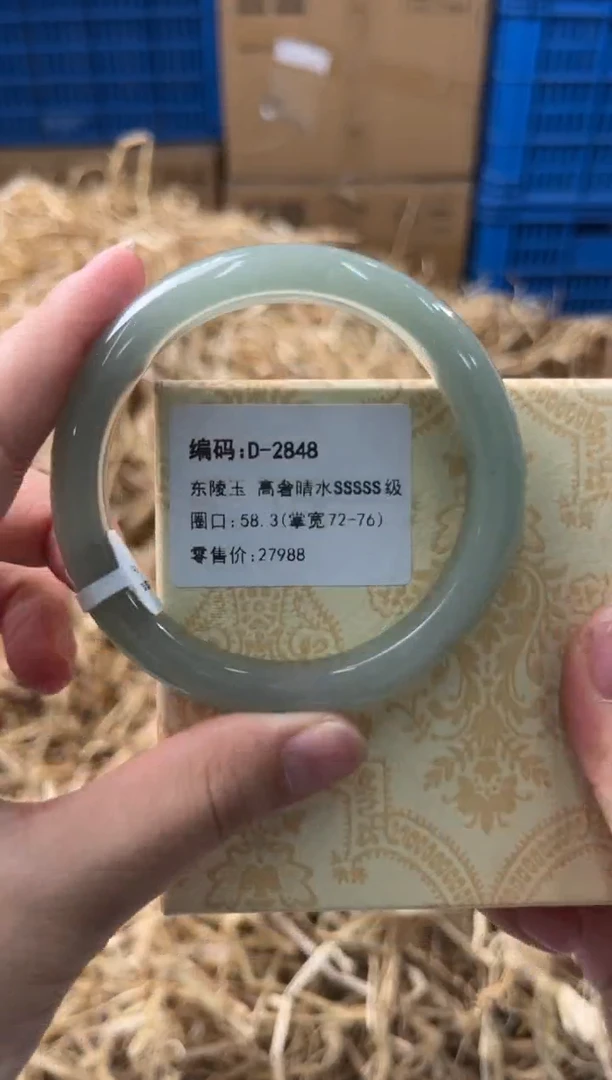 未镶嵌手镯石英质玉D-2848