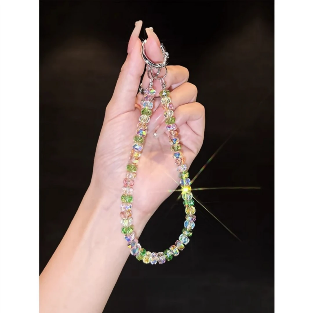 【春祺夏安】夏日清新斜挎可背手腕手机链挂链挂绳一秒入夏钥匙扣