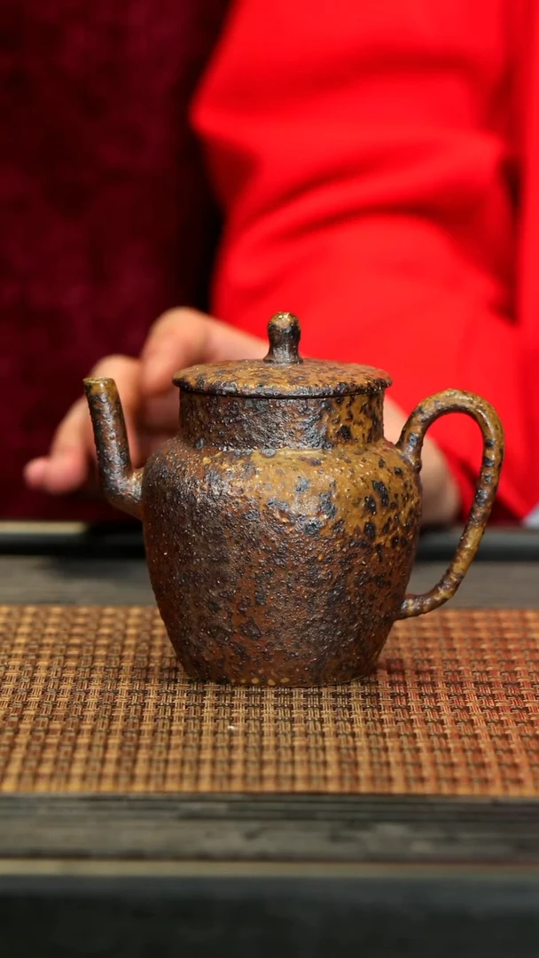 【闪购商品】紫砂茶壶GFY48宫灯 沉香木柴烧