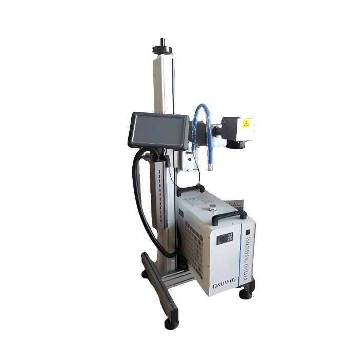 高品质激光喷码机可以流水线快速打印生产日期