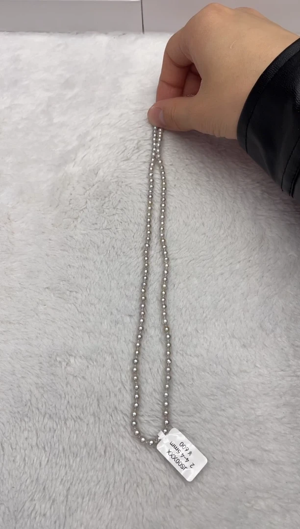【闪购商品】海水珍珠颈饰未镶嵌AK真多麻4-4.5mm（多样性发一）