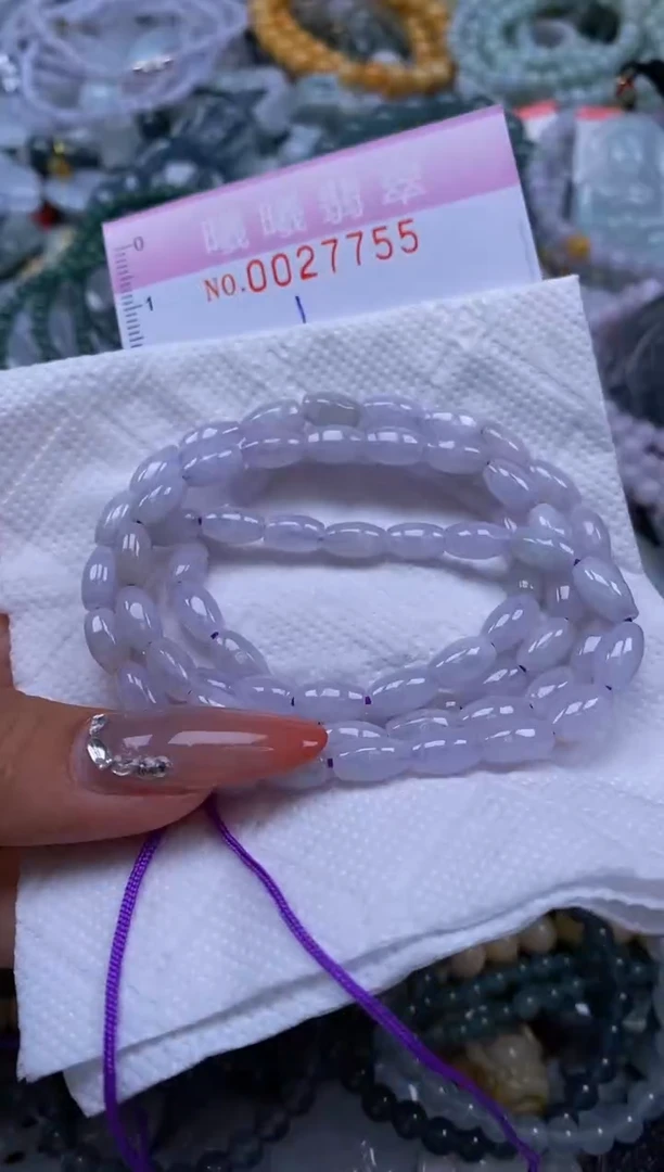 翡翠未镶嵌颈饰闪购0027755多样性发其一