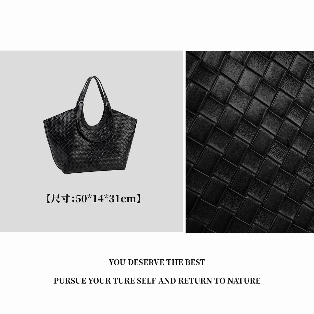 【特特甄选】QYX-6090-1-黑色气质单肩小众潮流轻奢洋气百搭时尚