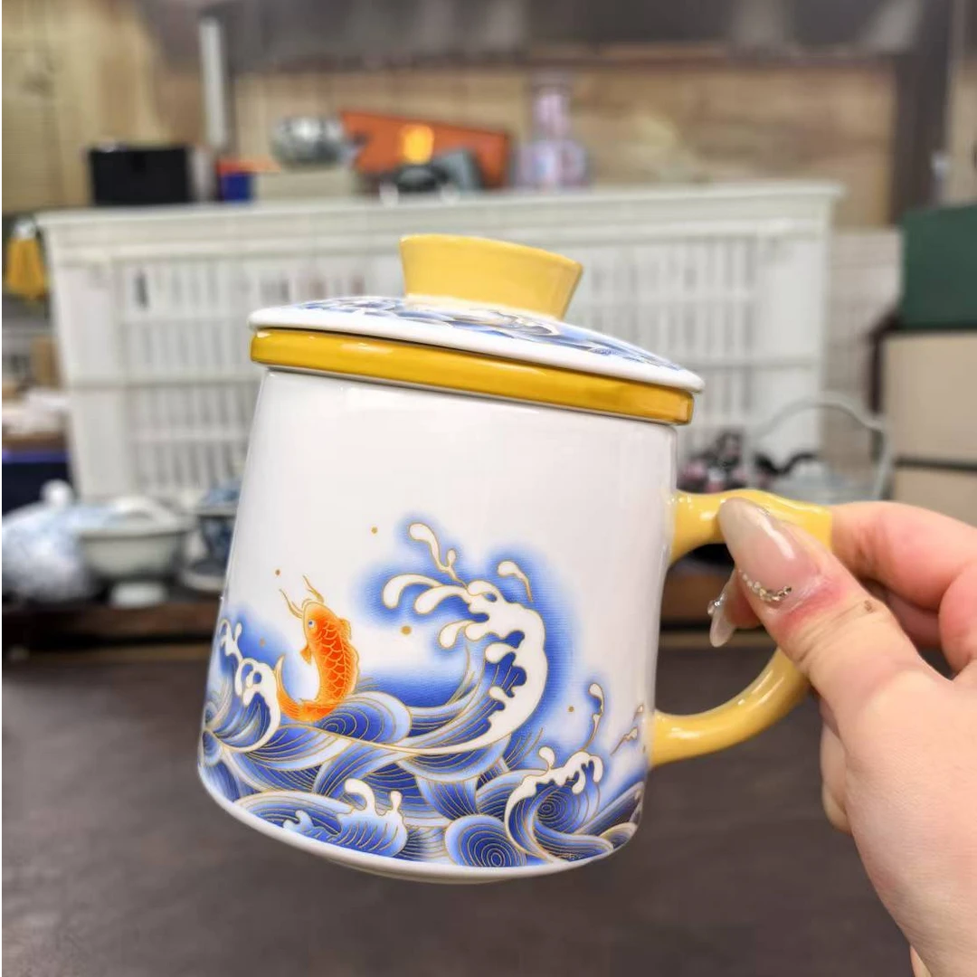 【闪购商品】鱼跃办公杯