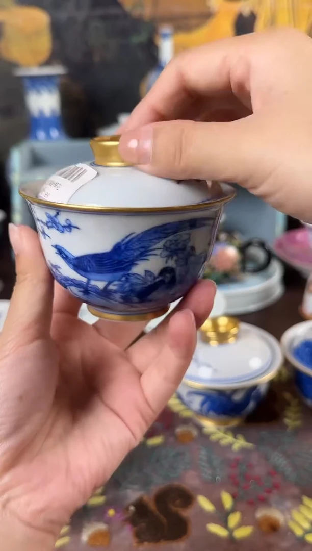 瓷片景德镇瓷器茶器茶杯