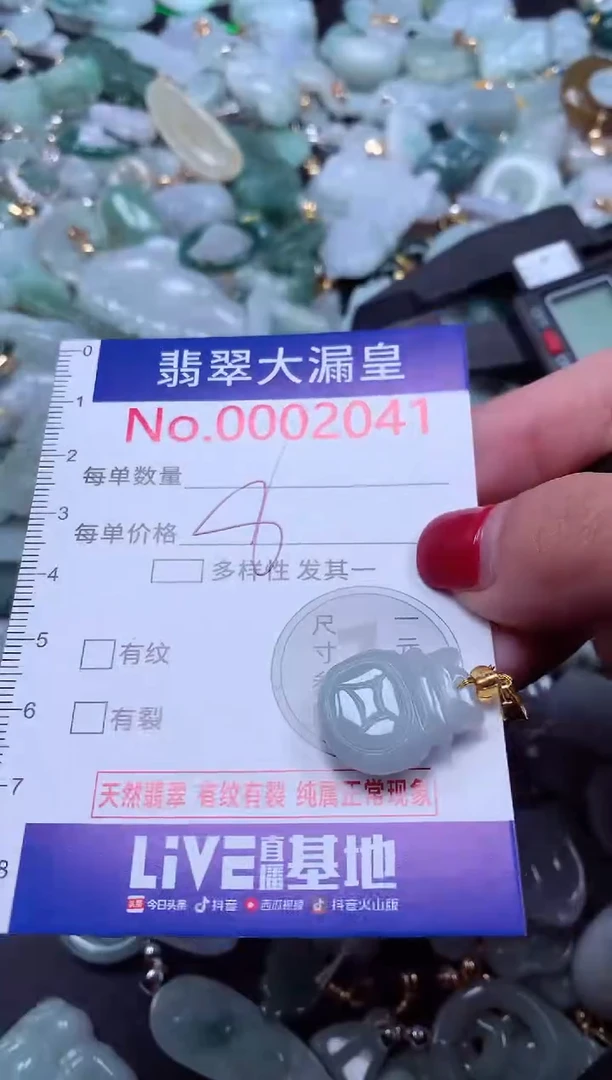 颈饰未镶嵌翡翠2041