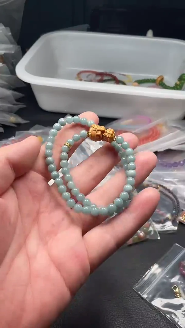 未镶嵌手串翡翠多样性发货拍一发一