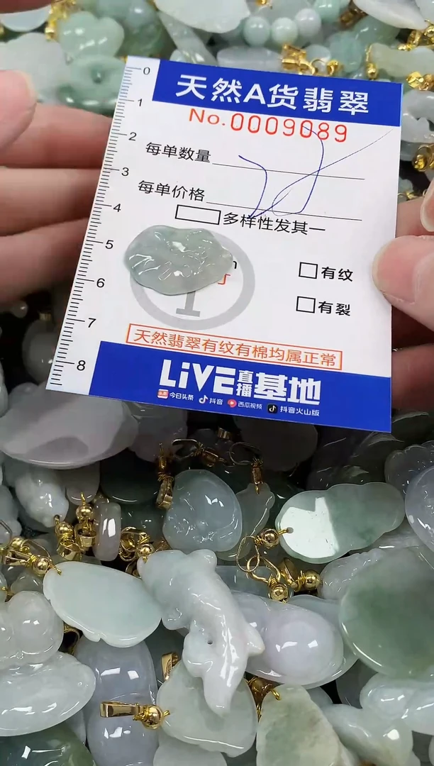 颈饰未镶嵌翡翠纯天然a货翡翠