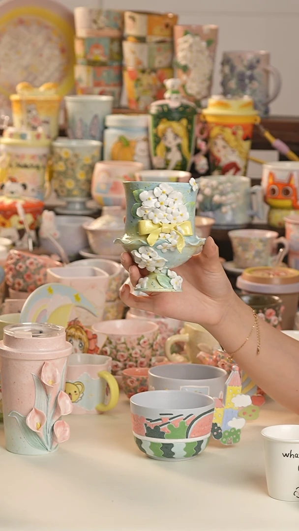 其他景德镇釉下彩手绘设计师款陶瓷