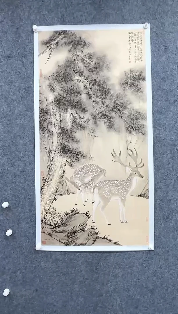 国画DH-HBC老师绘画作品