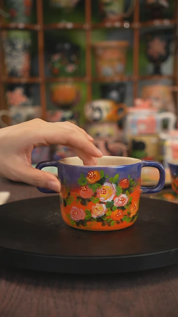 油画釉下彩手绘