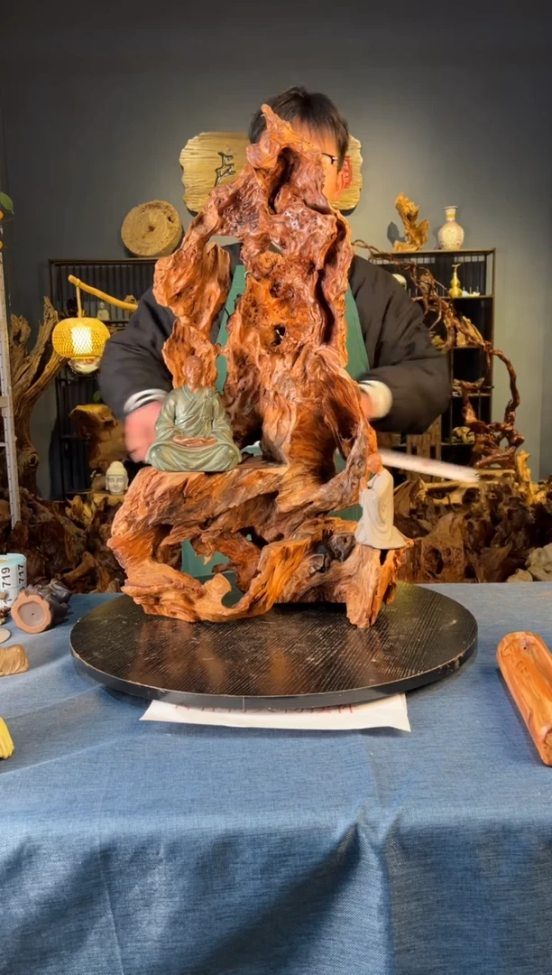 木卢师傅根艺作品（不包含人物摆件）