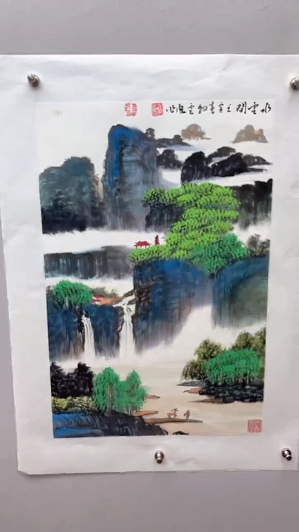 国画娄渊波-国画作品-10