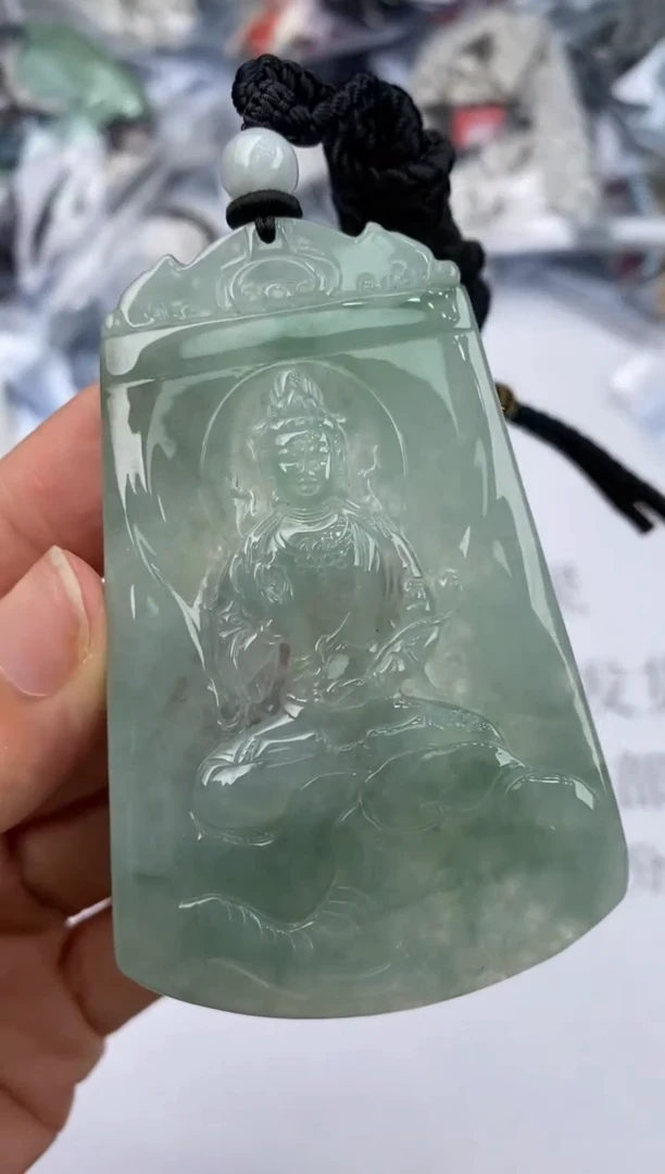 未镶嵌挂件翡翠303214   多人