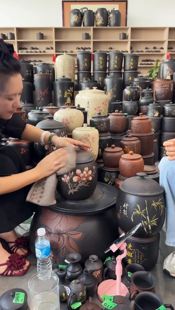 罐完品茶叶罐龙蛋彩填  522