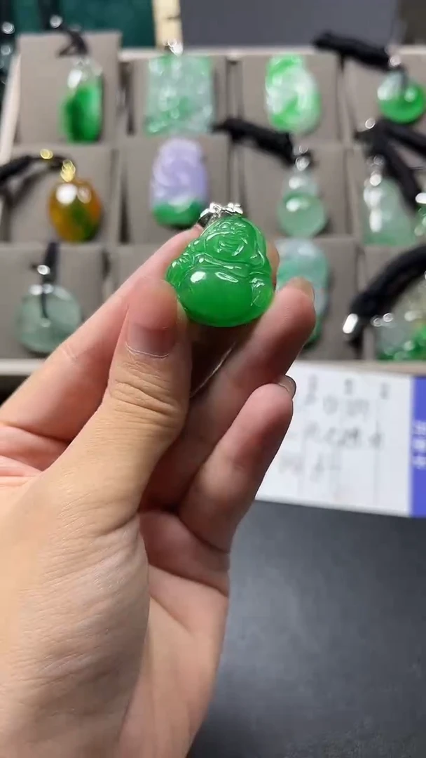 颈饰未镶嵌翡翠  所见即所得 一图一物