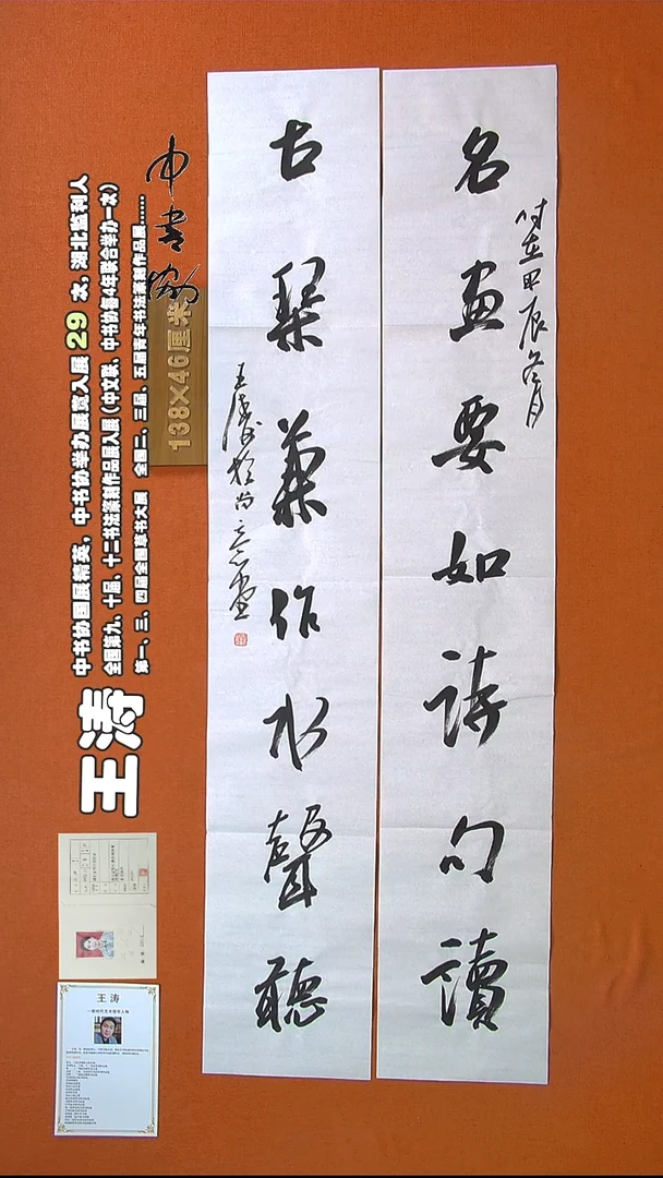 【闪购商品】书法369王涛书法作品