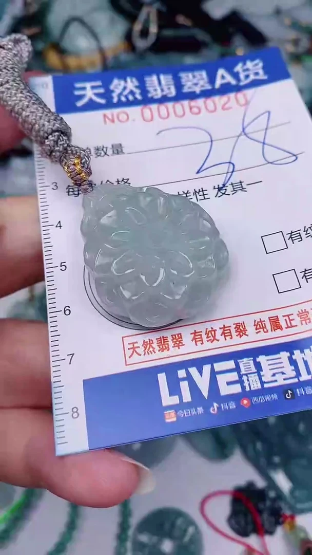 翡翠未镶嵌颈饰00006020