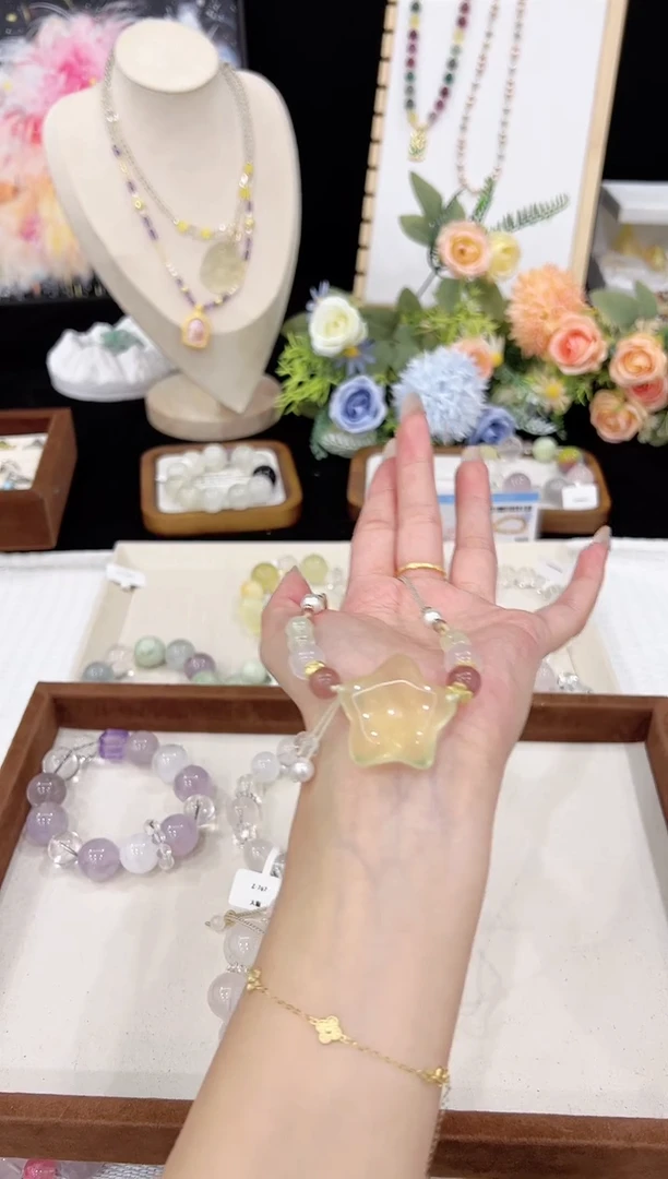 水晶手链未镶嵌 天然水晶 多样性发货发其一 颜色微差