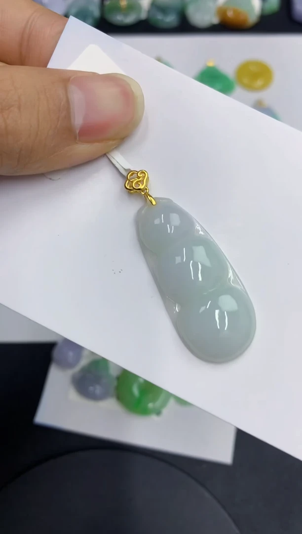 颈饰未镶嵌翡翠缅甸翡翠a货