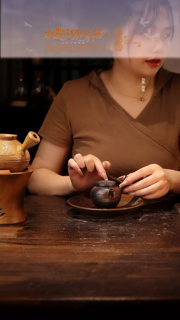 柴烧泡茶壶纯手工