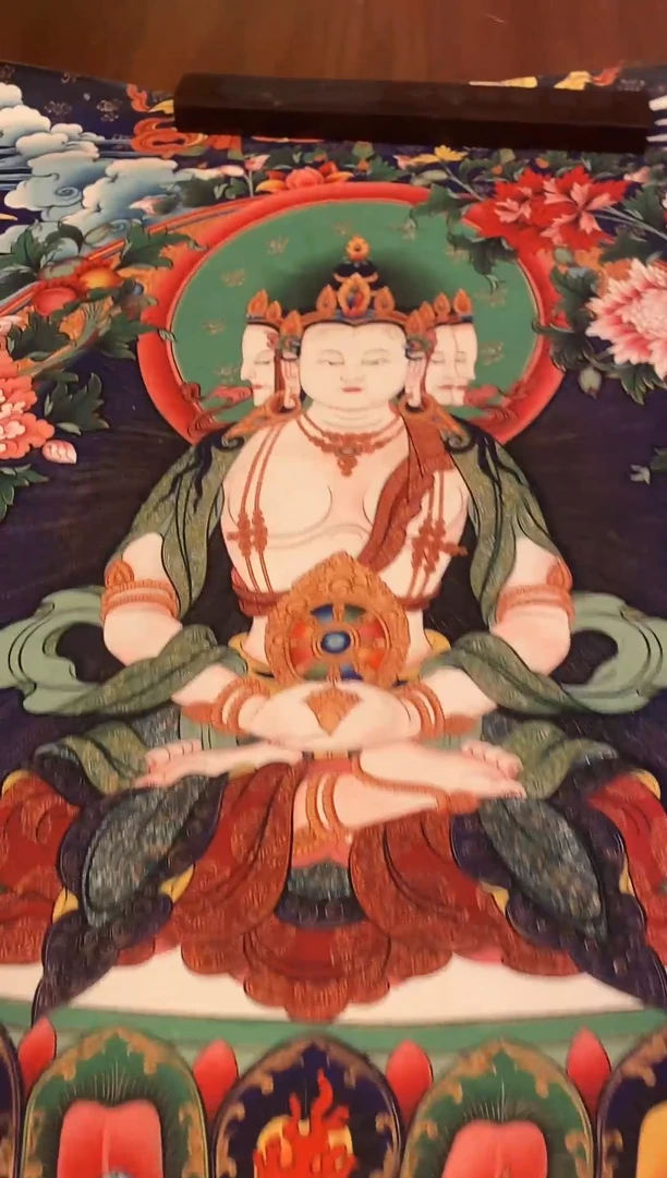 装裱画精美唐卡tk16120