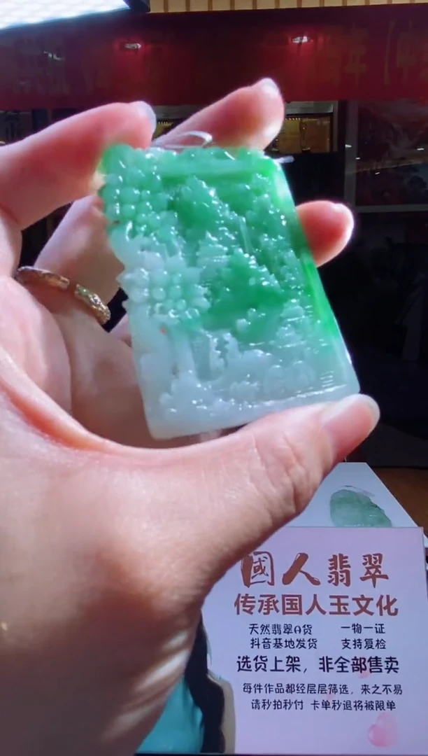 【闪购商品】翡翠颈饰未镶嵌B-@@BSGC0303143